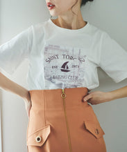 画像をギャラリービューアに読み込む, マリンプリントTシャツ/TT418206