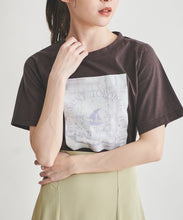 画像をギャラリービューアに読み込む, マリンプリントTシャツ/TT418206