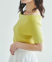 画像をギャラリービューアに読み込む, オフショルリブニット/TT418317