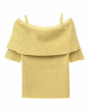 画像をギャラリービューアに読み込む, オフショルリブニット/TT418317