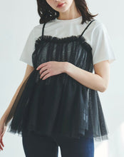 画像をギャラリービューアに読み込む, Tシャツ×チュールキャミセット/TT418208