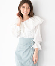 画像をギャラリービューアに読み込む, バルーンオフショルダーブラウス/MM418118