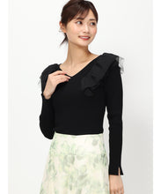 画像をギャラリービューアに読み込む, 2wayラッフルニット/MM418314