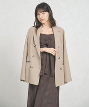 画像をギャラリービューアに読み込む, 【予約販売/11月中旬発売予定】【一部店舗限定アイテム】ストライプリボンキャミワンピース/TT557402