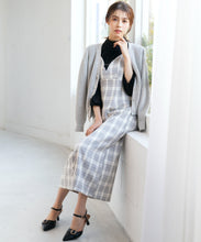 画像をギャラリービューアに読み込む, フロントバーIラインキャミワンピース/MM417419