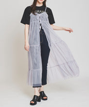 画像をギャラリービューアに読み込む, チュールティアードキャミワンピース/TT417426