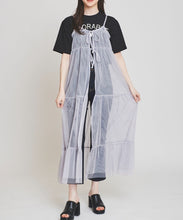 画像をギャラリービューアに読み込む, チュールティアードキャミワンピース/TT417426