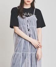 画像をギャラリービューアに読み込む, チュールティアードキャミワンピース/TT417426