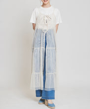 画像をギャラリービューアに読み込む, チュールティアードキャミワンピース/TT417426