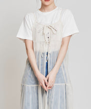 画像をギャラリービューアに読み込む, チュールティアードキャミワンピース/TT417426