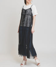 画像をギャラリービューアに読み込む, チュールティアードキャミワンピース/TT417426