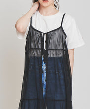 画像をギャラリービューアに読み込む, チュールティアードキャミワンピース/TT417426