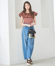 画像をギャラリービューアに読み込む, カーブデニムパンツ/TT417309