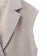 画像をギャラリービューアに読み込む, ベルト付きツイードジレ/TT418506