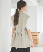 画像をギャラリービューアに読み込む, ベルト付きツイードジレ/TT418506