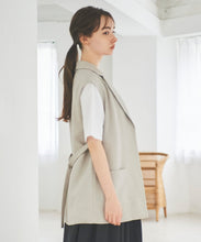 画像をギャラリービューアに読み込む, ベルト付きツイードジレ/TT418506