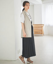 画像をギャラリービューアに読み込む, ベルト付きツイードジレ/TT418506