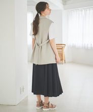 画像をギャラリービューアに読み込む, ベルト付きツイードジレ/TT418506