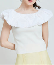 画像をギャラリービューアに読み込む, バルーンカラー2WAYオフショルニット/TT418326