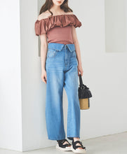 画像をギャラリービューアに読み込む, バルーンカラー2WAYオフショルニット/TT418326