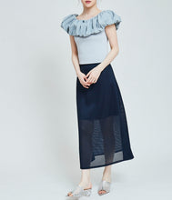 画像をギャラリービューアに読み込む, バルーンカラー2WAYオフショルニット/TT418326