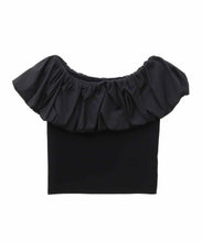 画像をギャラリービューアに読み込む, バルーンカラー2WAYオフショルニット/TT418326