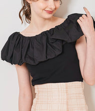 画像をギャラリービューアに読み込む, バルーンカラー2WAYオフショルニット/TT418326