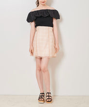 画像をギャラリービューアに読み込む, バルーンカラー2WAYオフショルニット/TT418326