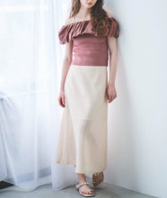 画像をギャラリービューアに読み込む, バルーンカラー2WAYオフショルニット/TT418326