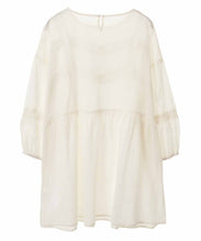 画像をギャラリービューアに読み込む, 【MADEININDIA】ピンタックレースブラウス/TT418118