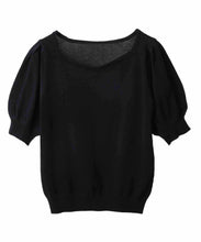 画像をギャラリービューアに読み込む, パフスリーブビスチェライクニット/TT438342