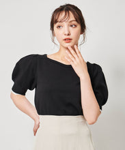 画像をギャラリービューアに読み込む, パフスリーブビスチェライクニット/TT438342