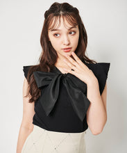 画像をギャラリービューアに読み込む, シアーボウタイドッキングニット/TT438340