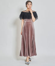 画像をギャラリービューアに読み込む, チュールボレロセットベロアワンピース/TT437430