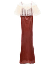 画像をギャラリービューアに読み込む, チュールボレロセットベロアワンピース/TT437430