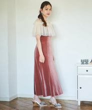 画像をギャラリービューアに読み込む, チュールボレロセットベロアワンピース/TT437430