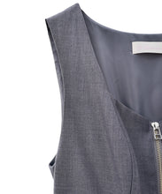 画像をギャラリービューアに読み込む, フロントジップツイルジャンスカ/TT437431