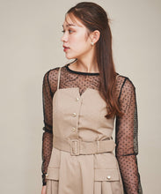 画像をギャラリービューアに読み込む, ミリタリー釦ジャンスカ/TT437434