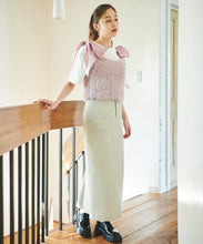 画像をギャラリービューアに読み込む, オーガンリボン付きラメシャギービスチェ/TT438337