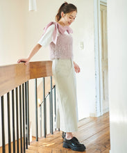 画像をギャラリービューアに読み込む, オーガンリボン付きラメシャギービスチェ/TT438337