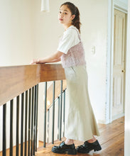 画像をギャラリービューアに読み込む, オーガンリボン付きラメシャギービスチェ/TT438337