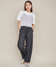 画像をギャラリービューアに読み込む, オーガンリボン付きラメシャギービスチェ/TT438337