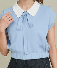 画像をギャラリービューアに読み込む, 配色衿付きニット/TT438329