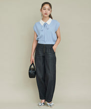 画像をギャラリービューアに読み込む, 配色衿付きニット/TT438329