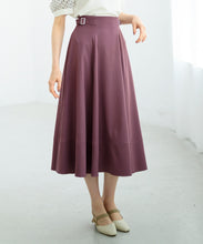 画像をギャラリービューアに読み込む, サイドバックルフレアスカート/MM437210