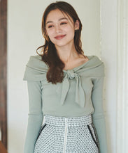 画像をギャラリービューアに読み込む, 2WAYリボンニット/TT438334