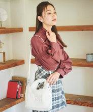 画像をギャラリービューアに読み込む, ロゴ刺繍ファートートバッグ/TT438001