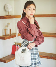 画像をギャラリービューアに読み込む, ロゴ刺繍ファートートバッグ/TT438001