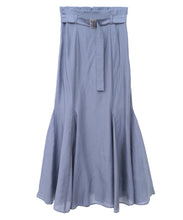 画像をギャラリービューアに読み込む, ベルト付きシアーマーメイドスカート/TT437204