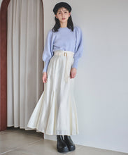画像をギャラリービューアに読み込む, ベルト付きシアーマーメイドスカート/TT437204